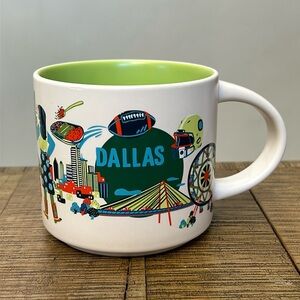 Starbucks 2024 Dallas Texas Been There Series Coffee Mug Cup 14 oz collector mug